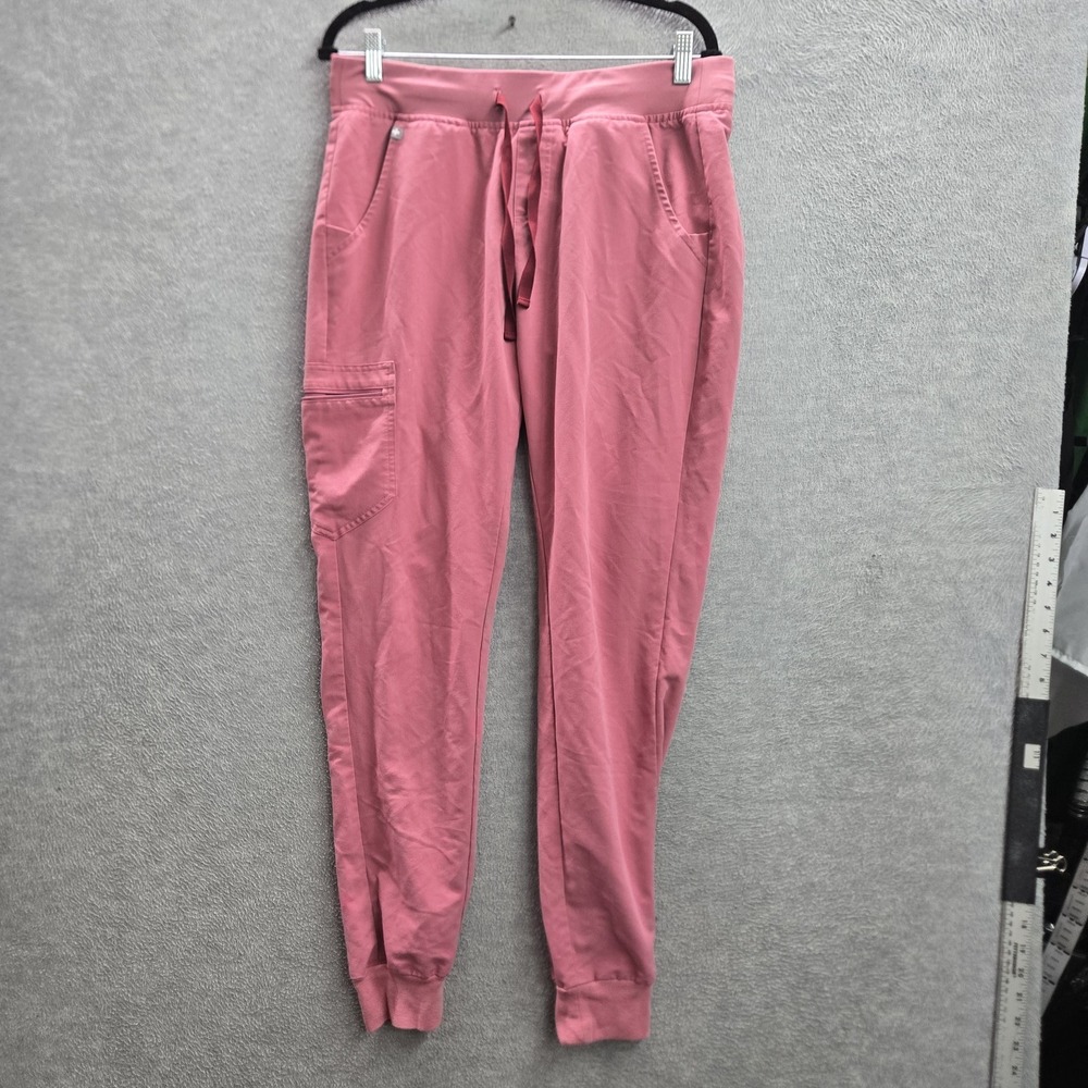 FIGS Women Scrub Pants MT Pink Zamora Jogger 31" Inseam